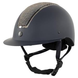 541038-l224-5-riding-helmet-with-polo-visor-br-equitation-omega-glamourous-navy-gunnmetal