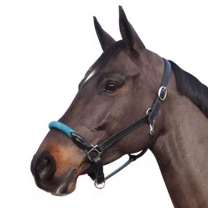 119522-marron-gris-reins-halter-with-white-buckles-canter-brown-gray