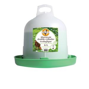 509006006sp-double-cylinder-poultry-filler-green-line-chick-a-white-green