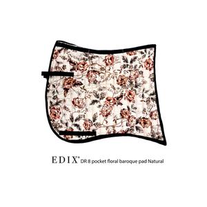 1-0908-6550004-8-pocket-flower-dressage-saddle-pad-edix-saddles-natural-65x55-cm