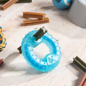 v0103697-2-in-1-freezable-pet-chew-toy-innovagoods-glubiz-blue-one-size