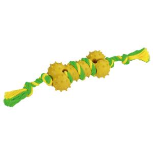 81457-bone-and-its-rubber-cord-kerbl-yellow-green-30-cm