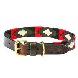 1001699003-leather-dog-collar-weatherbeeta-polo-shirt-cowdray-brown-black-red-white