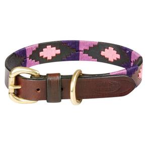 1001699007-leather-dog-collar-weatherbeeta-polo-shirt-beaufort-brown-pink-blue